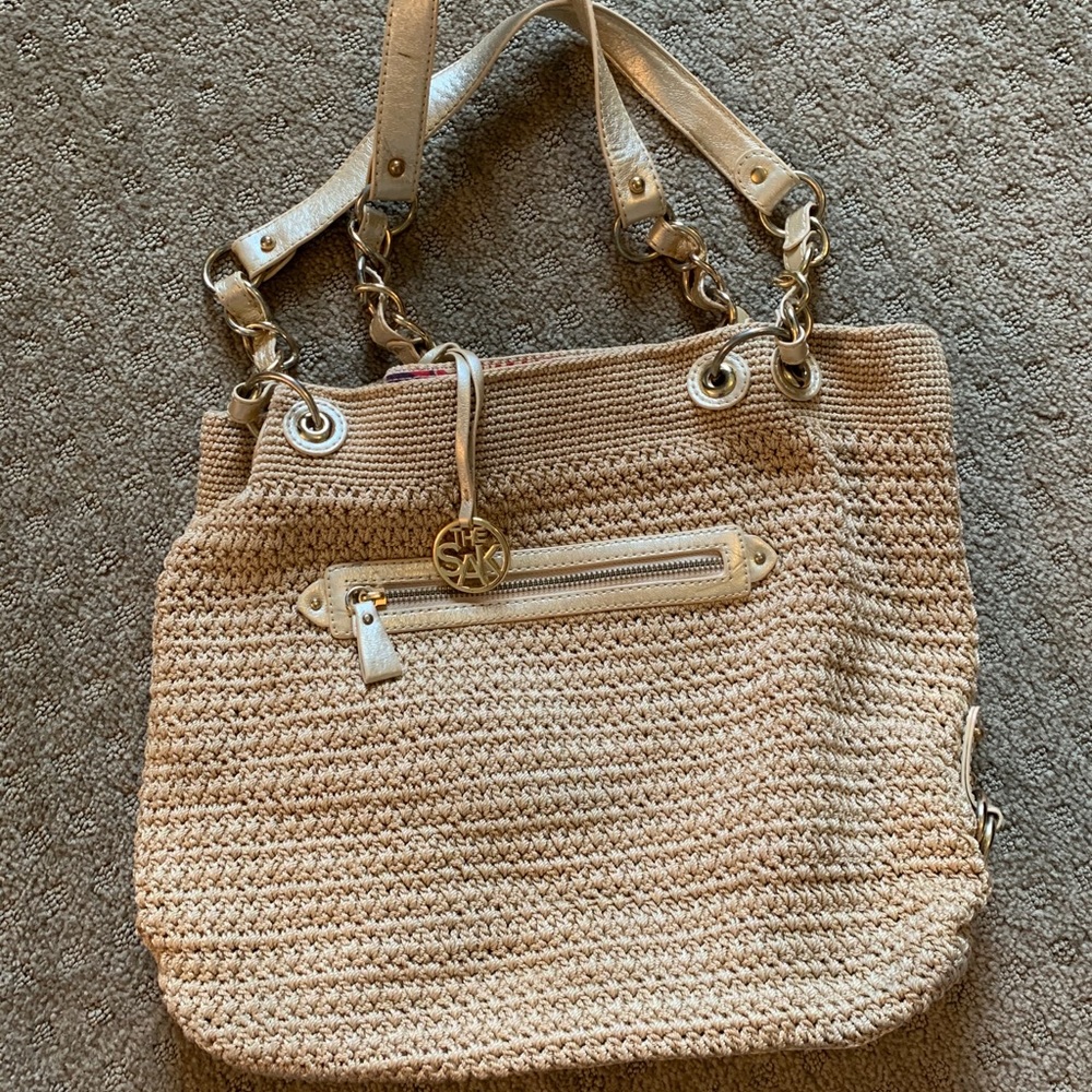 The Sak Beach shoulder bucket bag